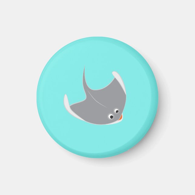 Aimant Happy Stingray (Devant)