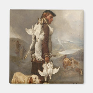 Aimant Hares de tir d'hiver Ansdell et Ptarmigan