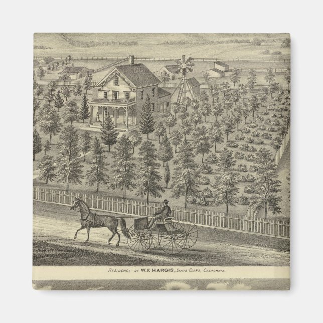 Aimant Hargis, Résidences de Cheney (Devant)