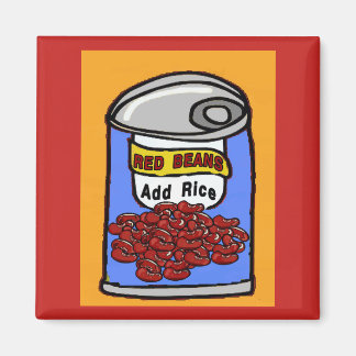 Aimant Haricots rouges, ajouter du riz, boîte comique