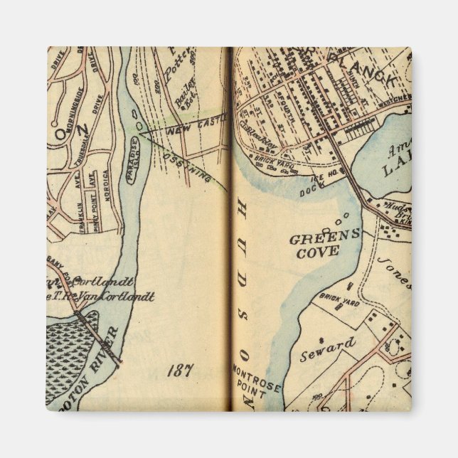 Aimant Harmon Park, New York (Devant)