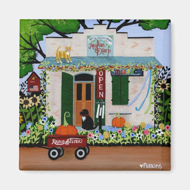 Aimant Harpe d'Eolienne (Devant)