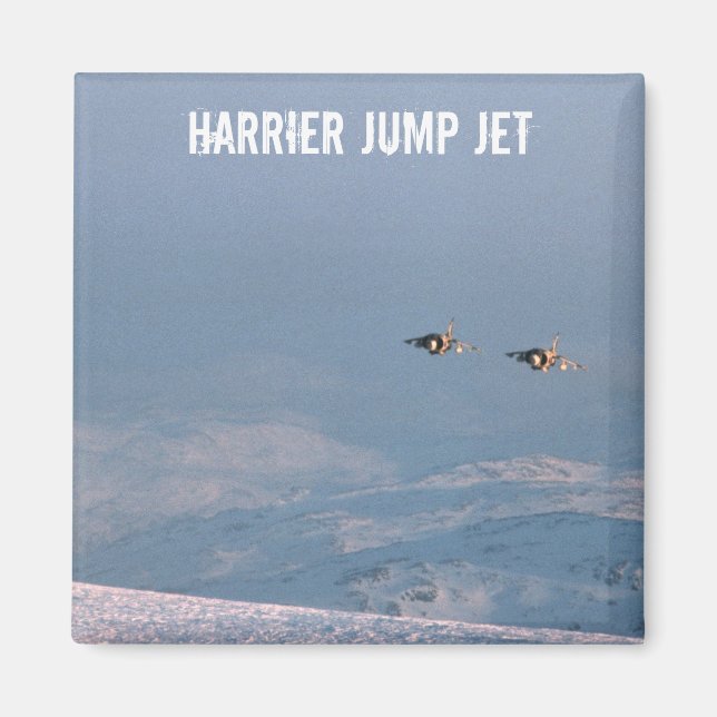 Aimant Harrier Jump Jet (Devant)