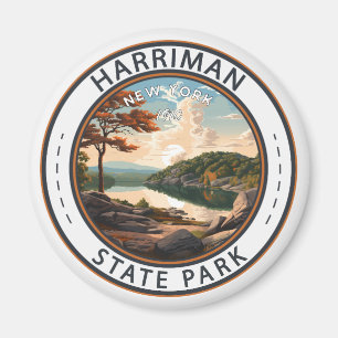 Aimant Harriman State Park New York Badge