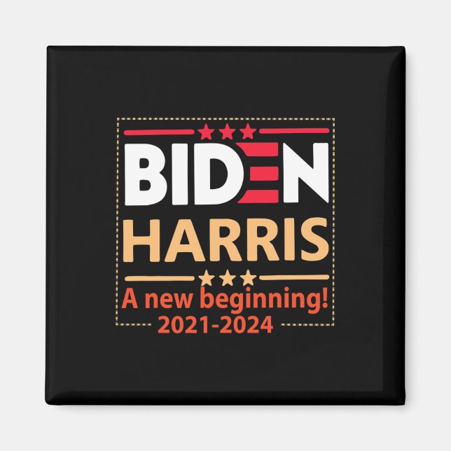 Aimant Harris 2021-2024 Un Nouveau Début (Devant)
