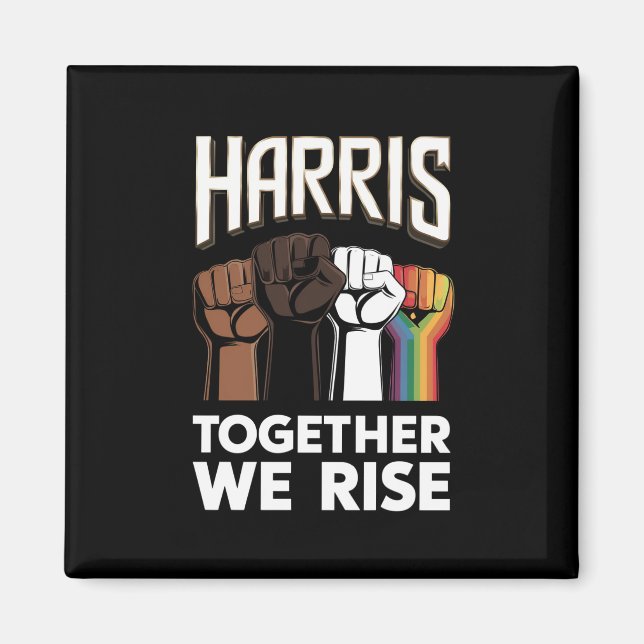 Aimant Harris 2024 Election LGBT Kamala Harris 2024 (Devant)