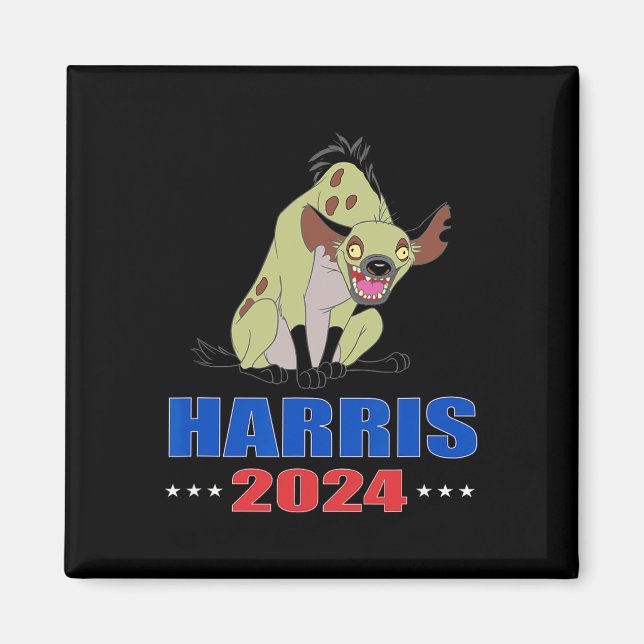 Aimant Harris 2024 Funny Hyena (Devant)