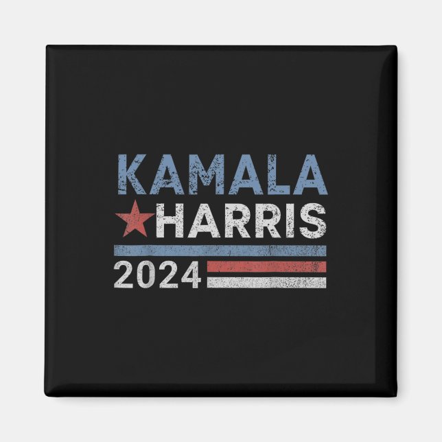 Aimant Harris 2024 Pour La Campagne Électorale (Devant)