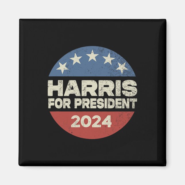 Aimant Harris 2024 Pour la campagne électorale présidenti (Devant)