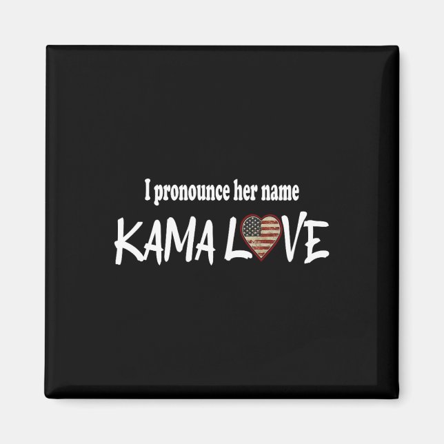 Aimant Harris 2024 Prononce Son Nom Kamalove Pro Democr (Devant)