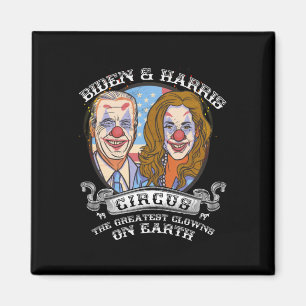 Aimant Harris Circus Greatest Clowns On Earth Anti Biden