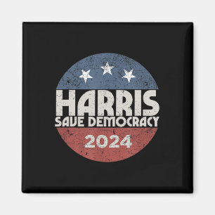 Aimant Harris- Harris 2024 Us Flag Democratic President 1