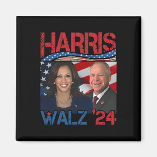 Aimant Harris Tim Walz Waltz 3