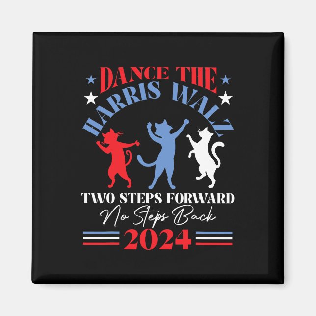 Aimant Harris Waltz 2024 Cat Lady Dance 2 Steps Forward N (Devant)