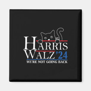 Aimant Harris Waltz 2024 Nous ne retournons pas drôle Cha