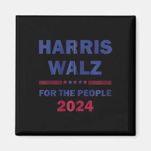 Aimant Harris Waltz 2024 Pour Le Peuple Kamala Harris Tim