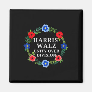 Aimant Harris Waltz 2024 Unité sur division Vote Harris