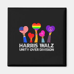 Aimant Harris Waltz 2024 Unité sur la division Kamala Har