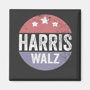 Aimant Harris Walz 2024 Election Kamala Tim Waltz America