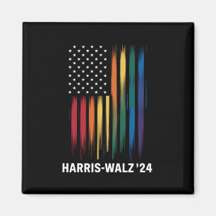 Aimant Harris Walz 2024 Election Kamala Tim Waltz LGBT