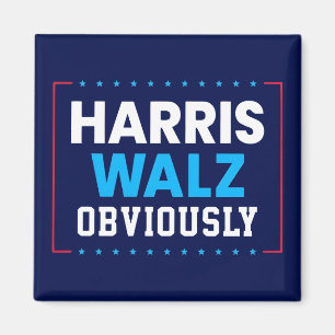 Aimant Harris Walz 2024 Évidemment