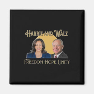 Aimant Harris Walz 2024 Kamala Et Tim Président Et Vp