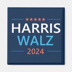Aimant Harris Walz 2024 pour le président