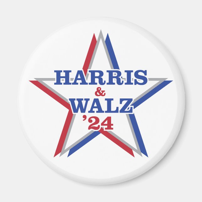 Aimant HARRIS & WALZ '24 (Devant)