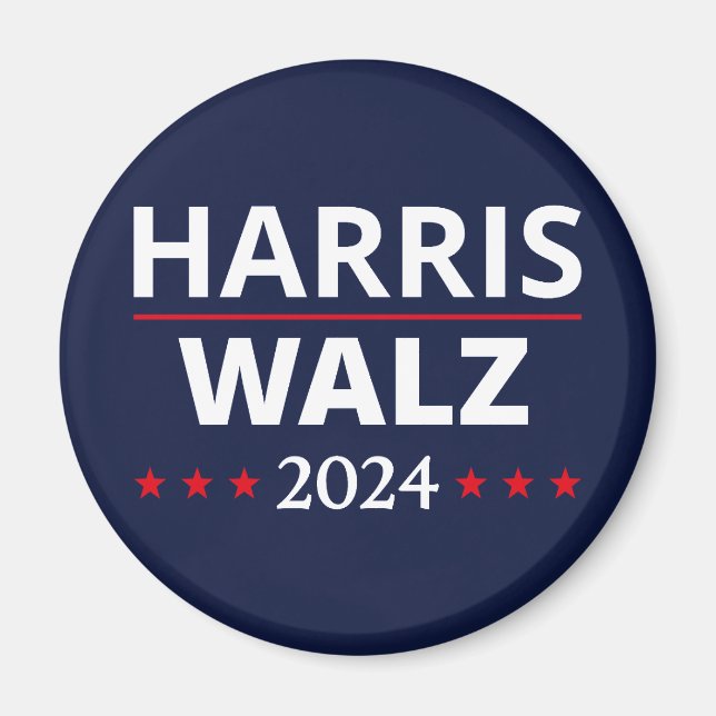 Aimant Harris Walz Election 2024 III (Devant)