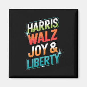 Aimant Harris Wheimer Joy Liberty 2024 Kamala Madame Pres