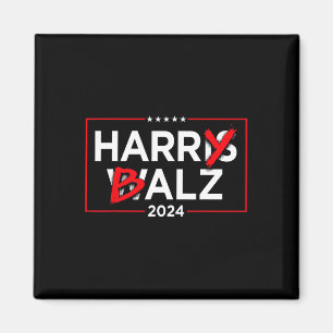 Aimant Harry B Kamala Harris Et Tim W 2024
