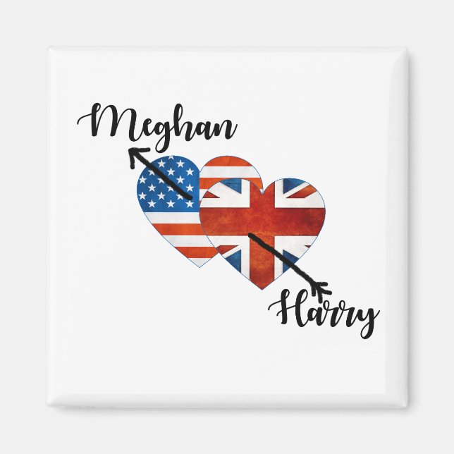 Aimant Harry & Meghan Mariage, 19 mai 2018 (Devant)