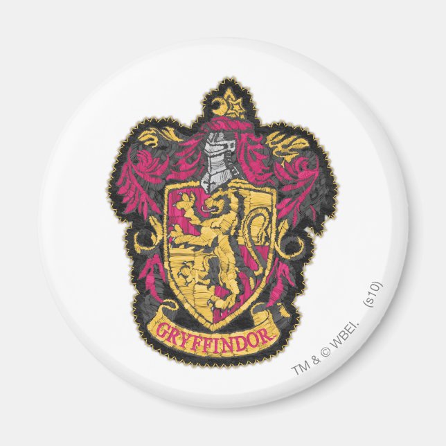 Aimant Harry Potter | Blason de la maison Gryffondor (Devant)