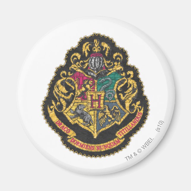 Aimant Harry Potter | Blason de Poudlard (Devant)