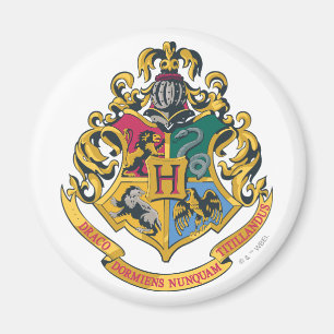 Aimant Harry Potter   Blason de Poudlard - Couleurs compl