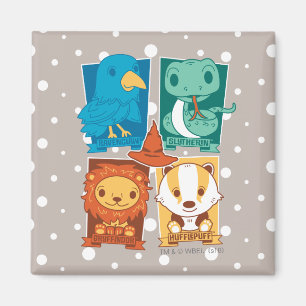 AIMANT HARRY POTTER™   CARTOON HOGWARTS™ MAISONS