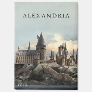 Aimant Harry Potter   Château de Poudlard de jour