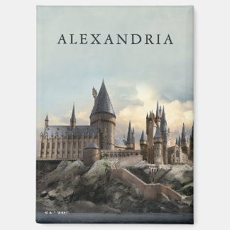 Aimant Harry Potter | Château de Poudlard de jour