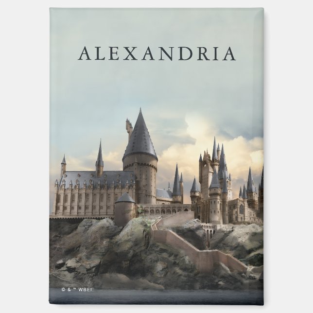 Aimant Harry Potter | Château de Poudlard de jour (Recto)