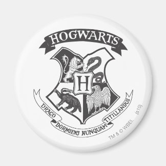 Aimant Harry Potter | Cimier de Poudlard rétro