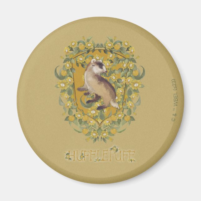 Aimant HARRY POTTER™ | Crête HUFFLEPUFF™ (Devant)