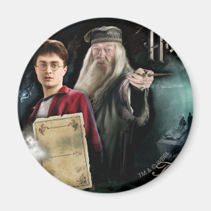 Aimant Harry Potter et Dumbledore