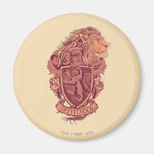 Aimant Harry Potter   Gryffindor Lion Crest