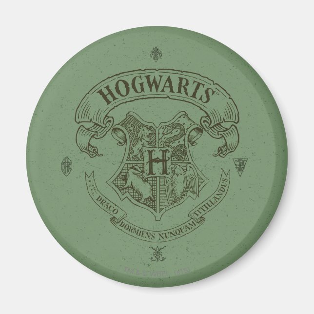 Aimant Harry Potter | Hogwarts Banner Crest (Devant)