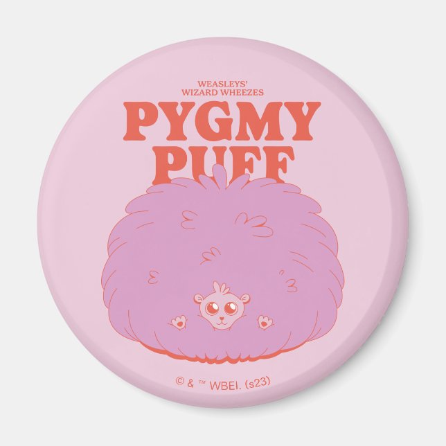 Aimant HARRY POTTER™ | Pygmee Puff de Weasley (Devant)