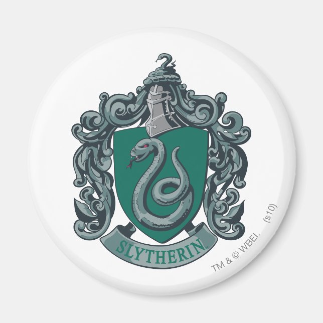 Aimant Harry Potter | Slytherin Crest Green (Devant)