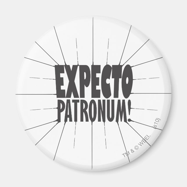 Aimant Harry Potter Sortilège | EXPECTO PATRONUM™ ! (Devant)