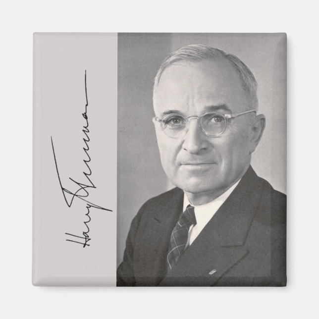 Aimant Harry Truman (Devant)