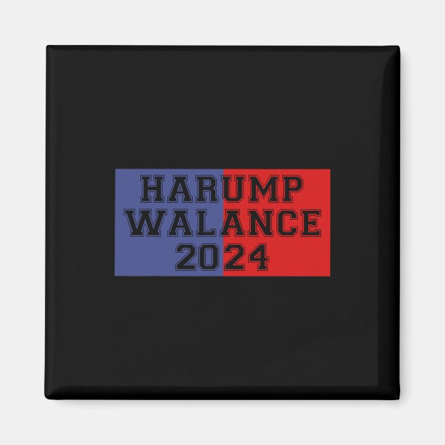 Aimant Harump Walance 2024 Shirt Harris Trump Wheimer Van (Devant)
