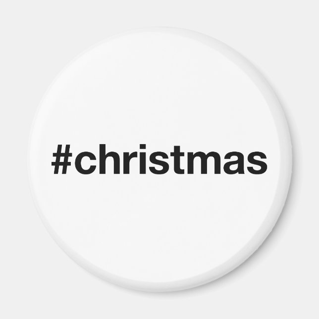Aimant Hashtag NOËL (Devant)